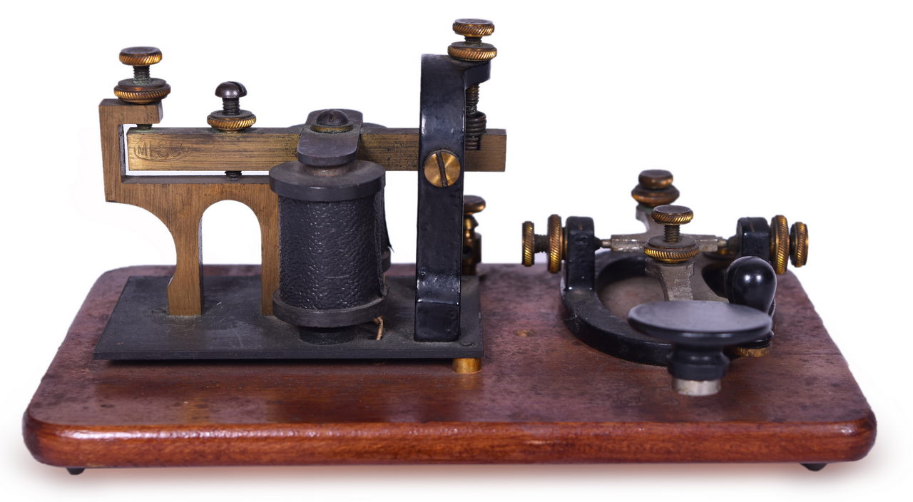 8624 - Mesco Telegraph Key and Sounder 5 Ohms thumbnail