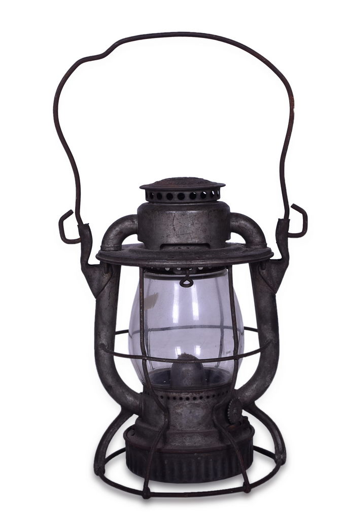 8648 - Dietz Vesta Lehigh Valley Railroad Clear Globe Lantern thumbnail