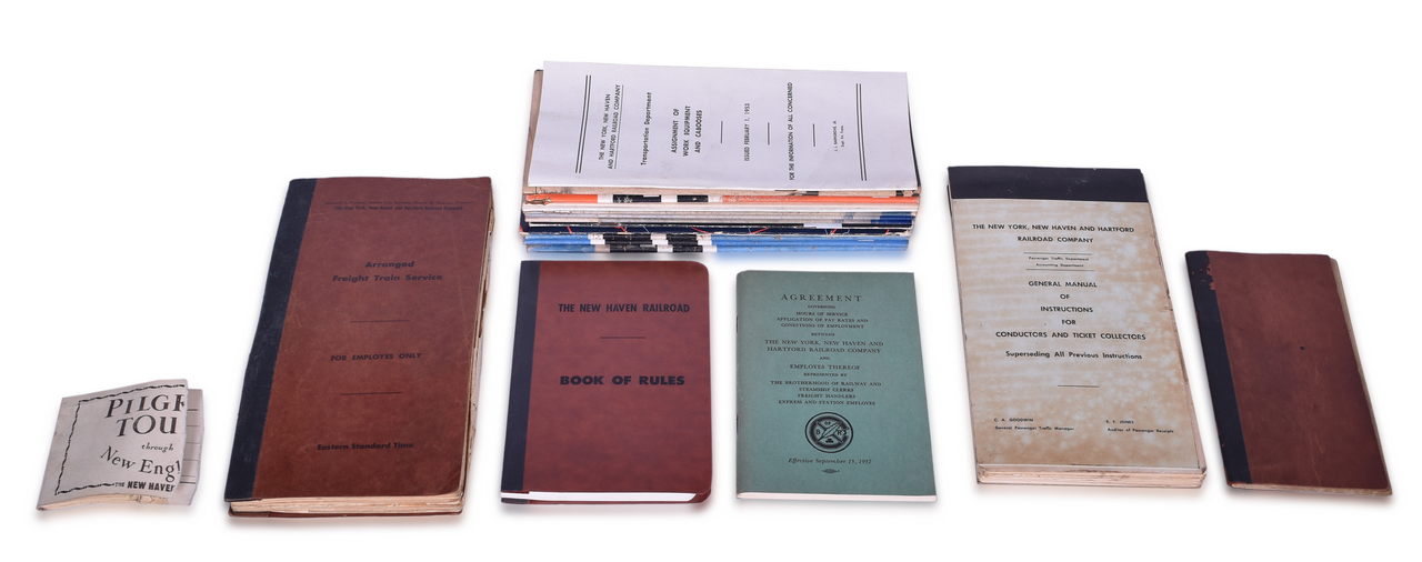 1008 - New York, New Haven & Hartford Timetables, Rule Books, and More thumbnail