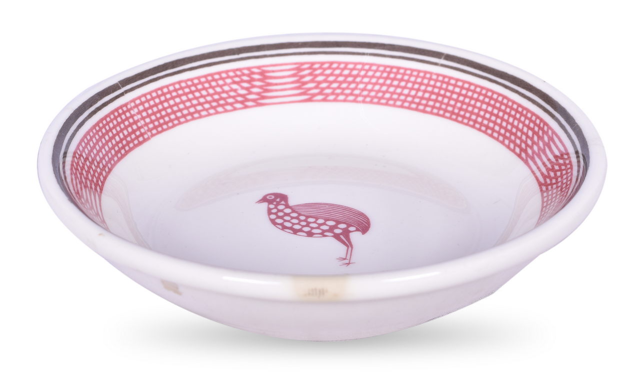 1019 - Atchison, Topeka, And Santa Fe Railroad China Ancient Mimbreno Fruit Bowl thumbnail