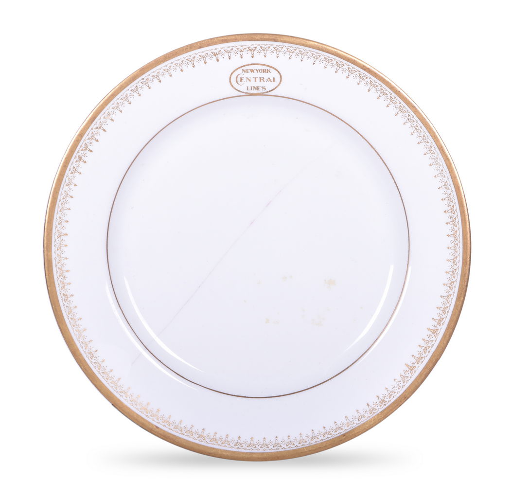 1021 - New York Central Lines Railroad China Park Avenue Plate 8