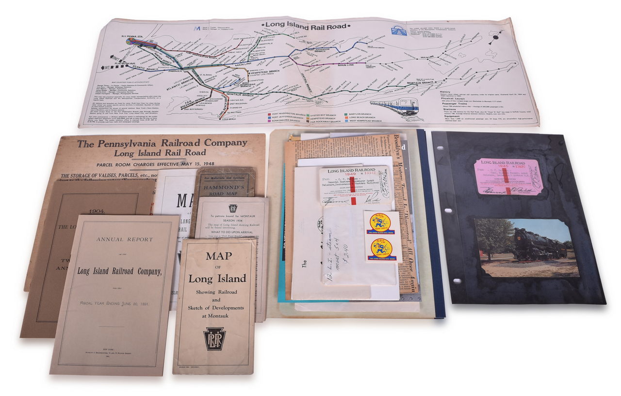 1040 - Long Island Railroad Group - Annual Reports, Maps, Annual Pass, Posters, and More thumbnail