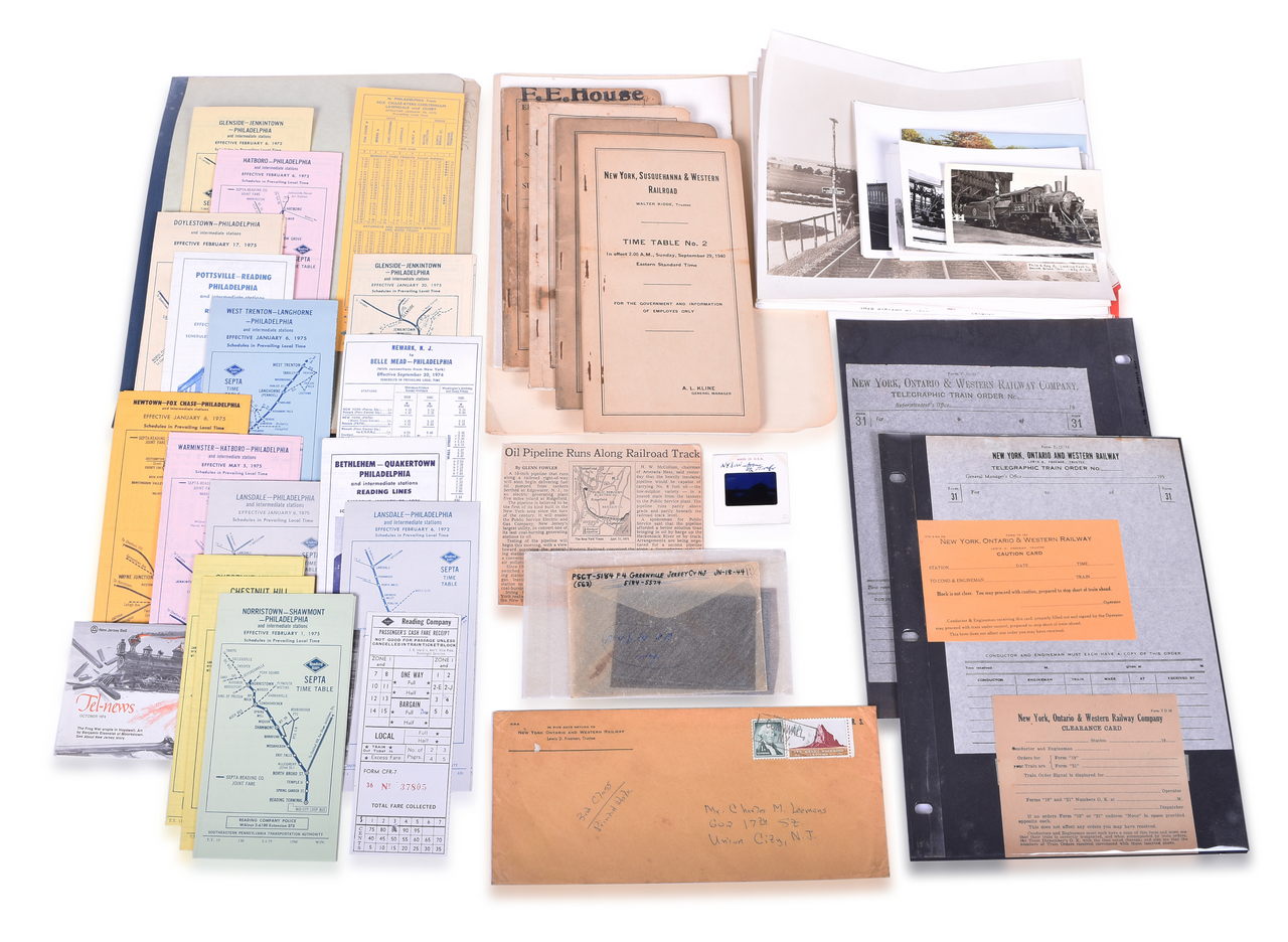 1084 - NY&OW, NYS&W, Reading, and Erie Railroad Photo & Paper Group thumbnail