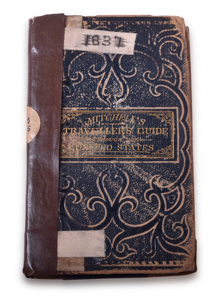 1087 - 1837 Mitchell's Travellers Guide Through The United States thumbnail