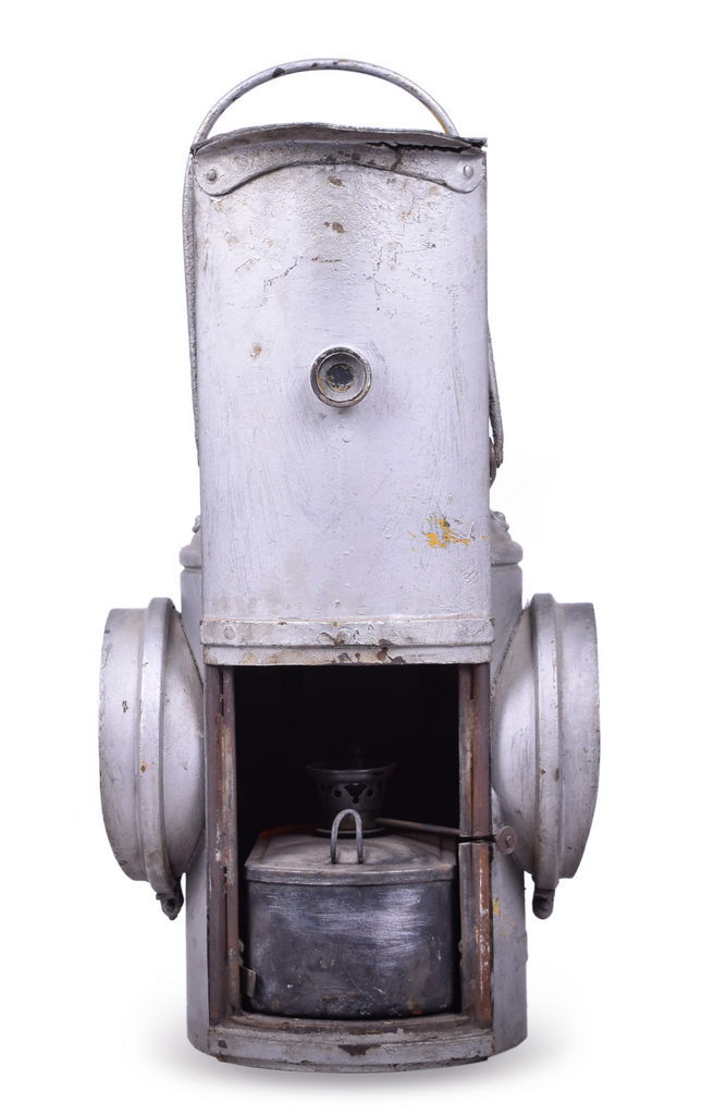 1148 - Adlake New York Central Railroad Marked Train Order / Semaphore Lamp thumbnail