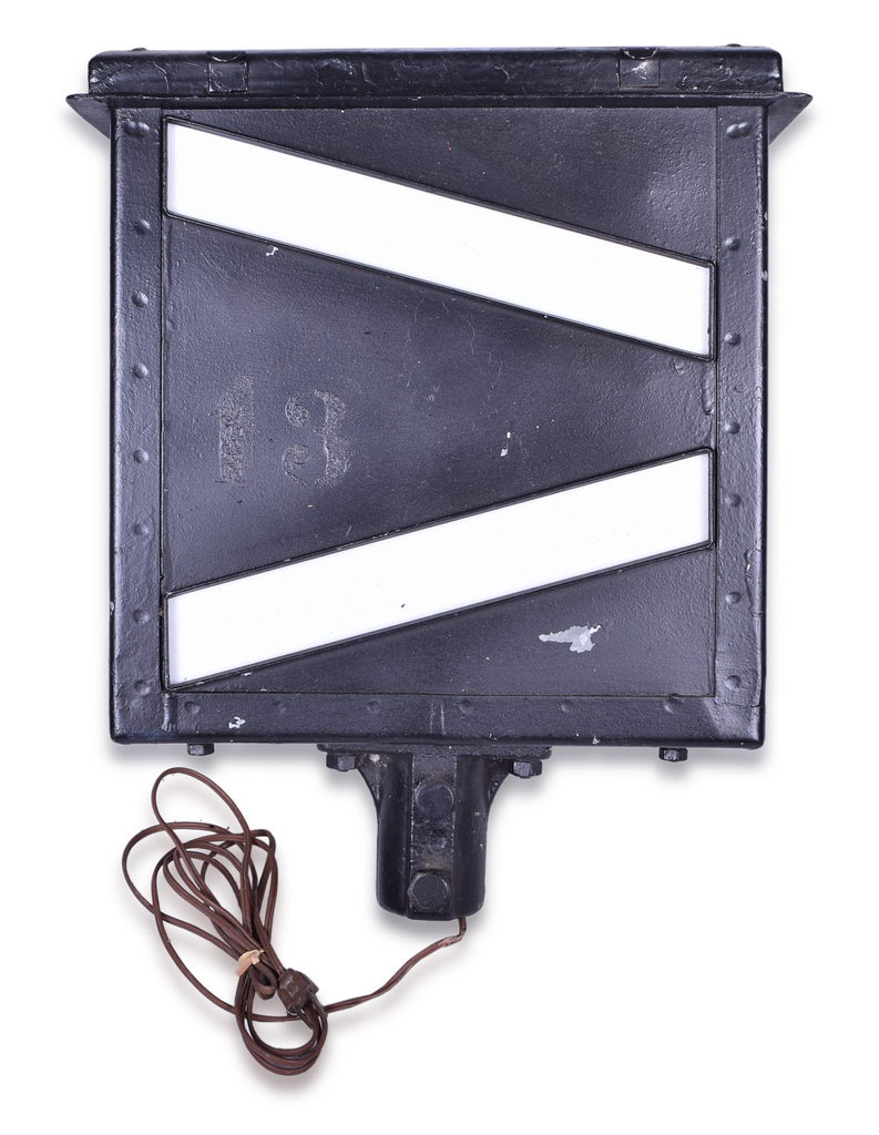 1188 - Restored German Railroad Switch Indicator Lamp thumbnail