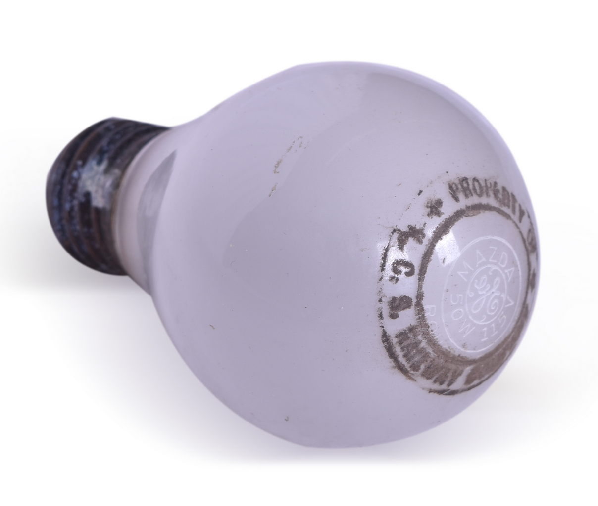 1289 - Kansas City Southern Railway Company Marked GE Light Bulb thumbnail