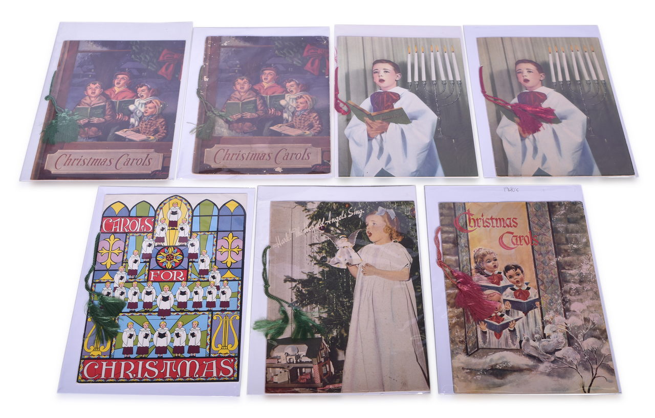 1291 - Seven Kansas City Southern Railroad Lines Christmas Carols Booklets thumbnail