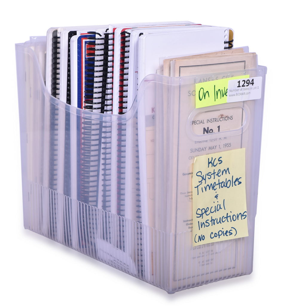 1294 - Twenty-Four Kansas City Southern Lines Railway Employee Timetables - 1955 to 2018 thumbnail