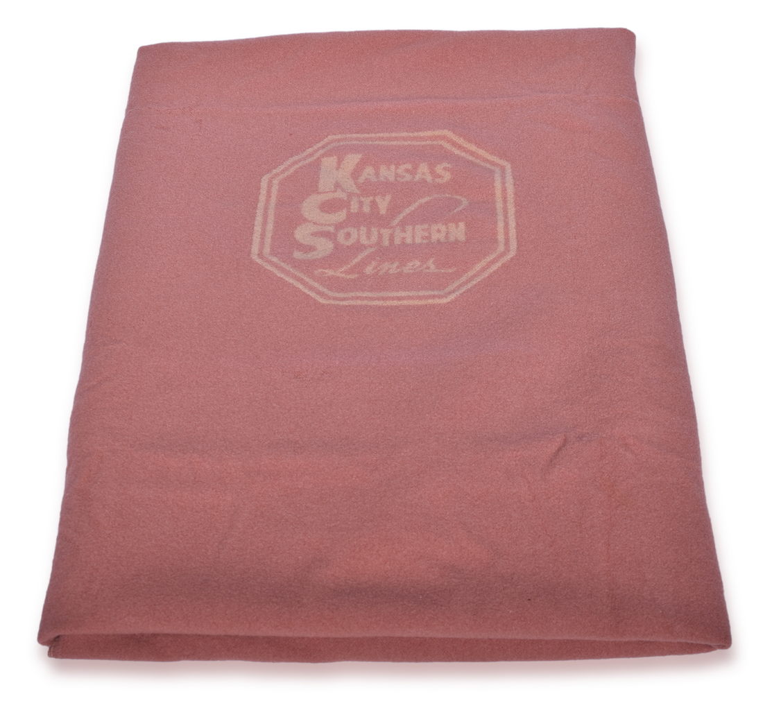 1299 - Kansas City Southern Lines Railroad North Star Wool Blanket thumbnail
