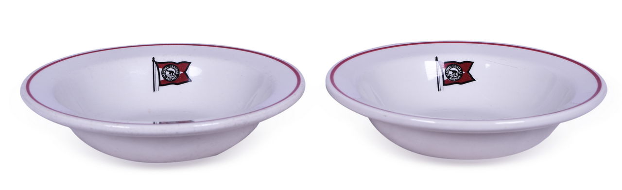 1425 - Pair of Canadian Algoma Central Railway China Bowls thumbnail