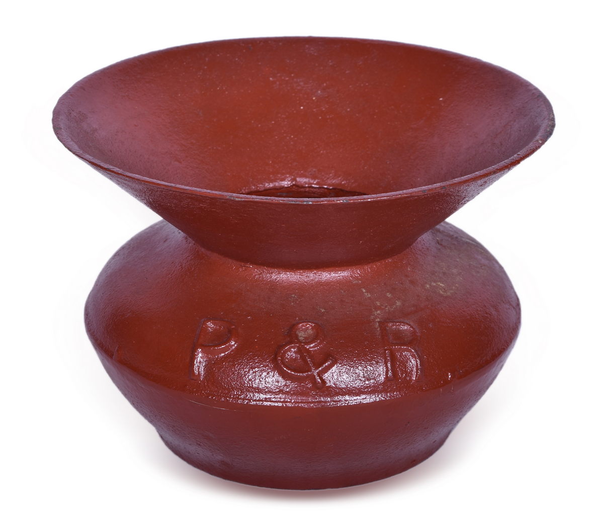 1440 - Philadelphia and Reading Cast Iron Spittoon / Cuspidor thumbnail