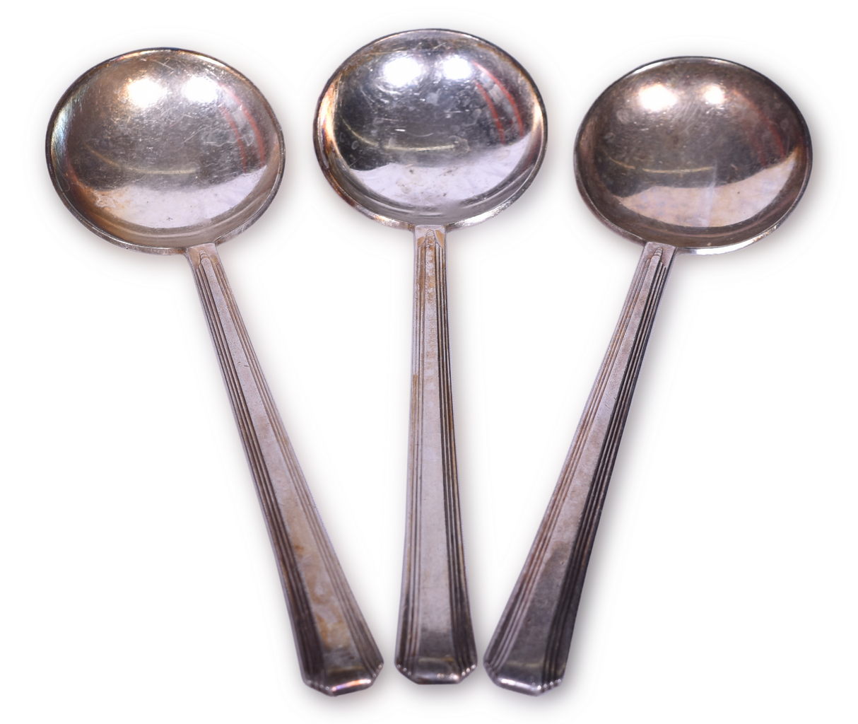 1461 - Three International Silver Southern Pacific Railroad Broadway Spoons 5 3/4