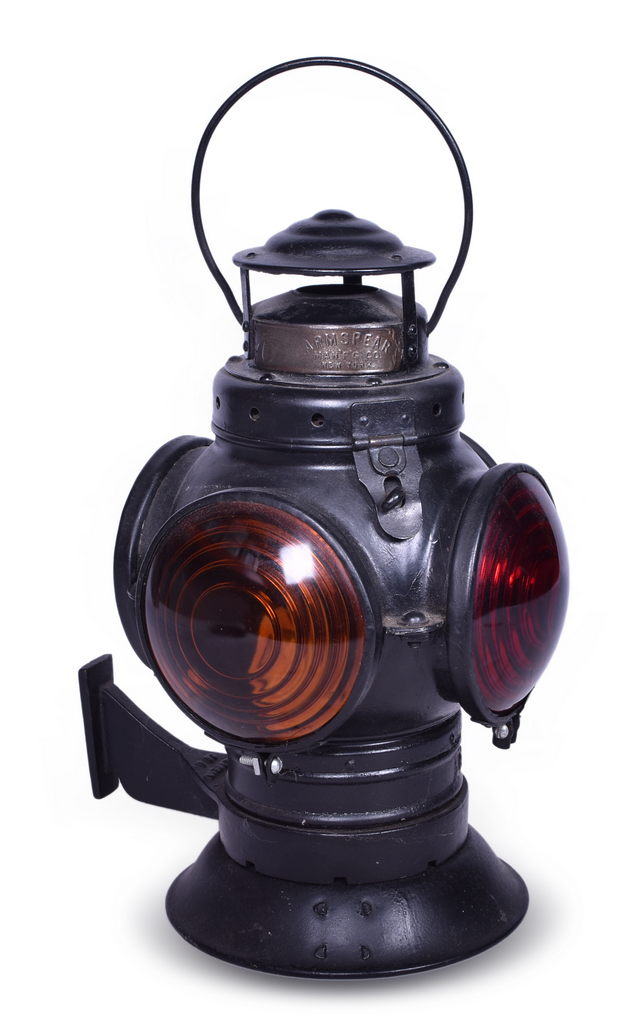 1462 - Armspear Chicago, Attica & Southern Railroad Caboose Marker Lamp thumbnail