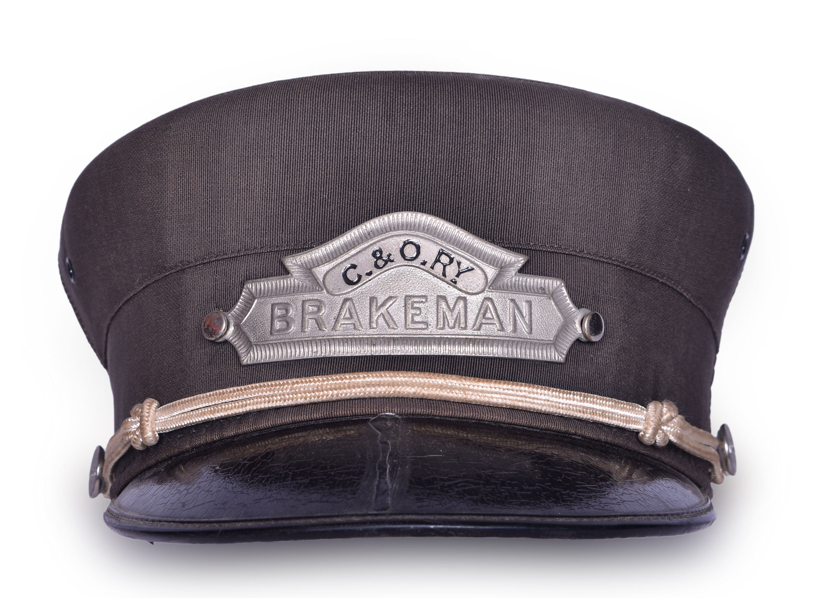 1512 - Chesapeake and Ohio Railway Brakeman Cap / Hat thumbnail