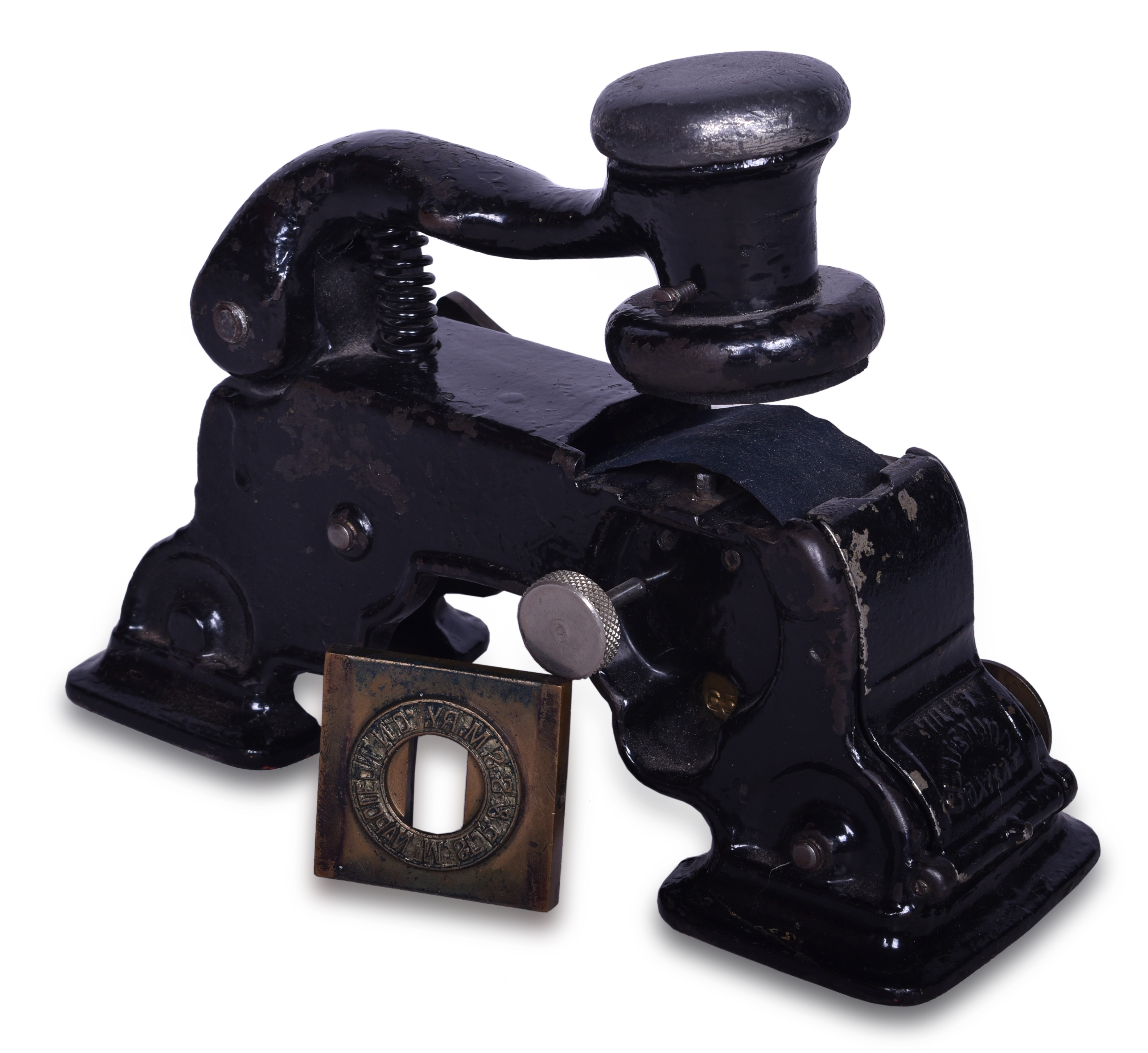 1530 - Soo Line Railroad Napoleon, North Dakota Dater Die and Centennial Dater thumbnail