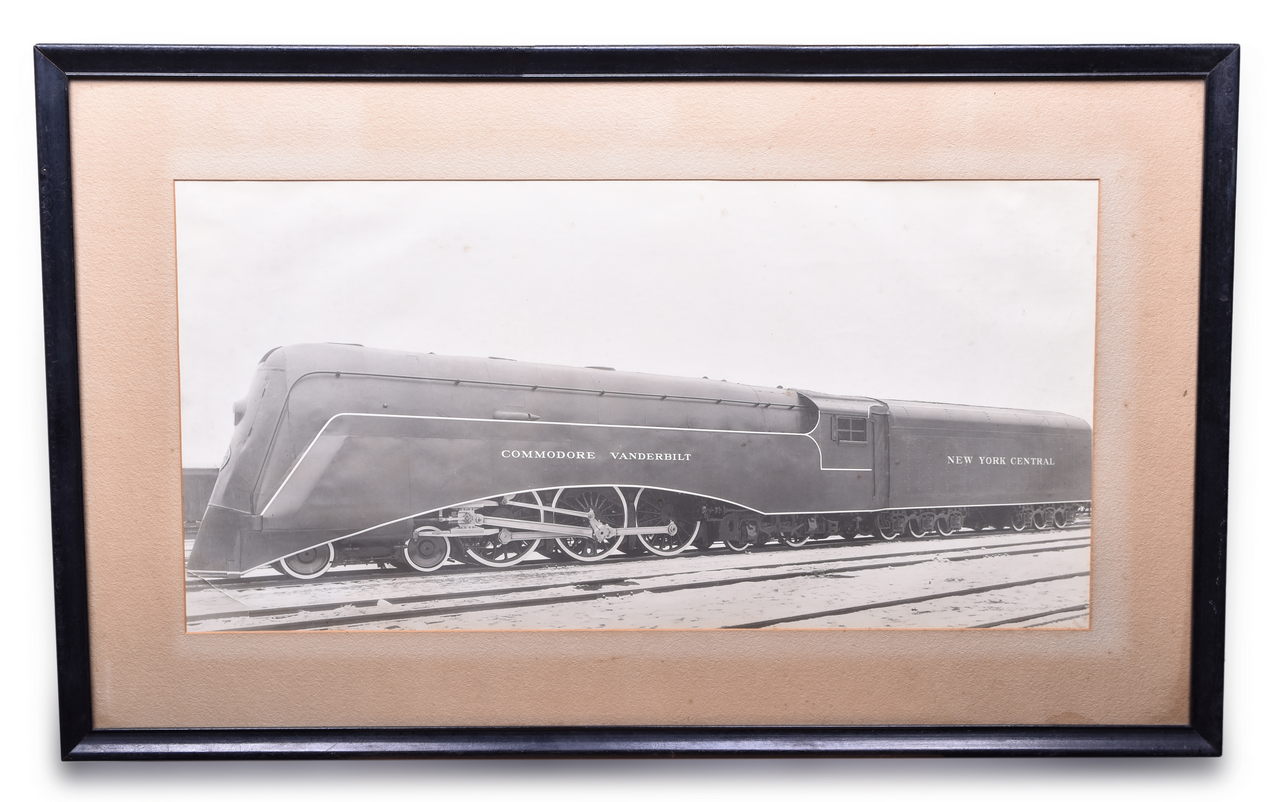 1562 - Handsome New York Central Commodore Vanderbilt Framed and Matted Photograph thumbnail