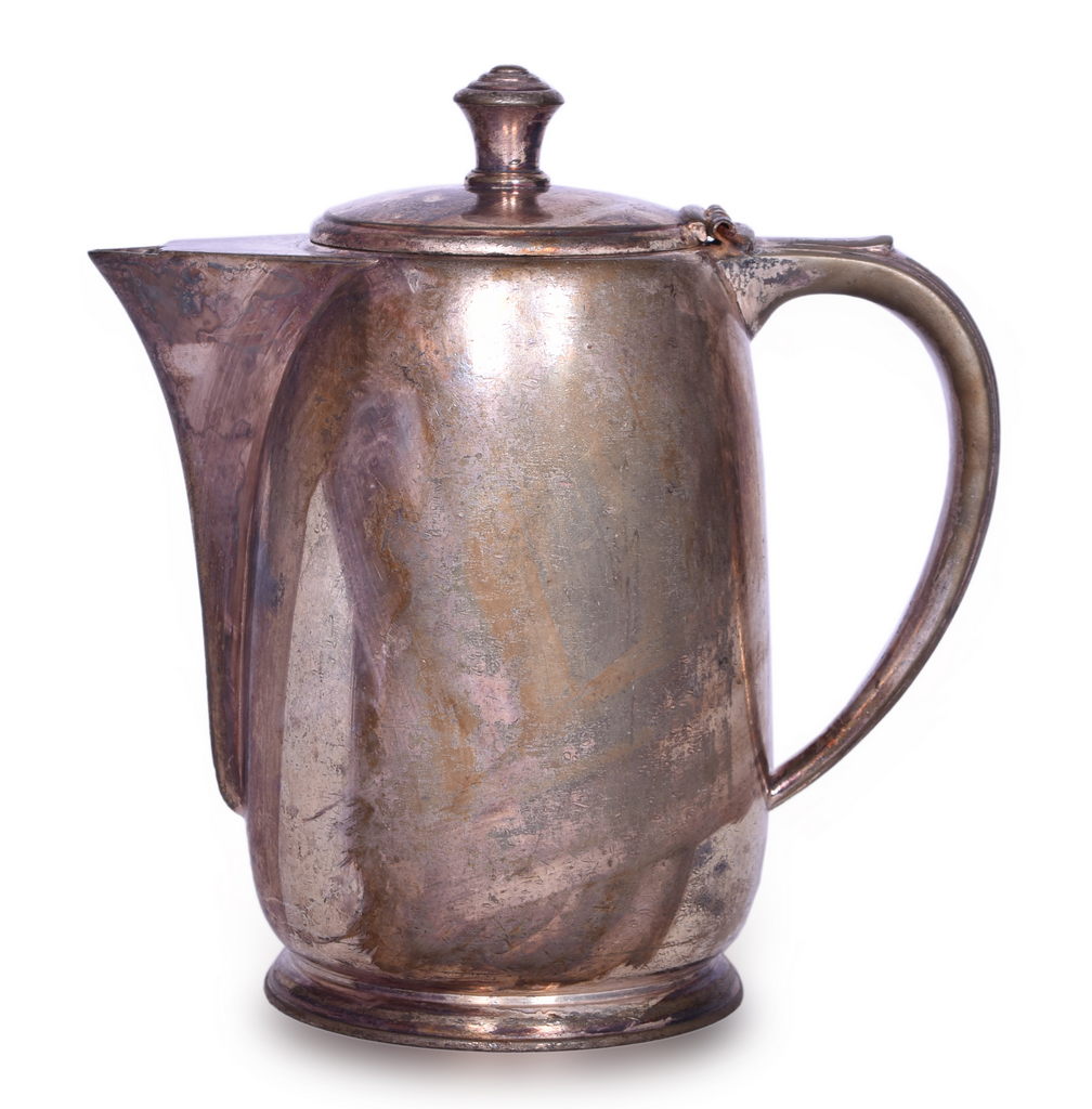 1579 - Gorham Kansas City Southern Railway 48 Oz Silver Water Pitcher thumbnail