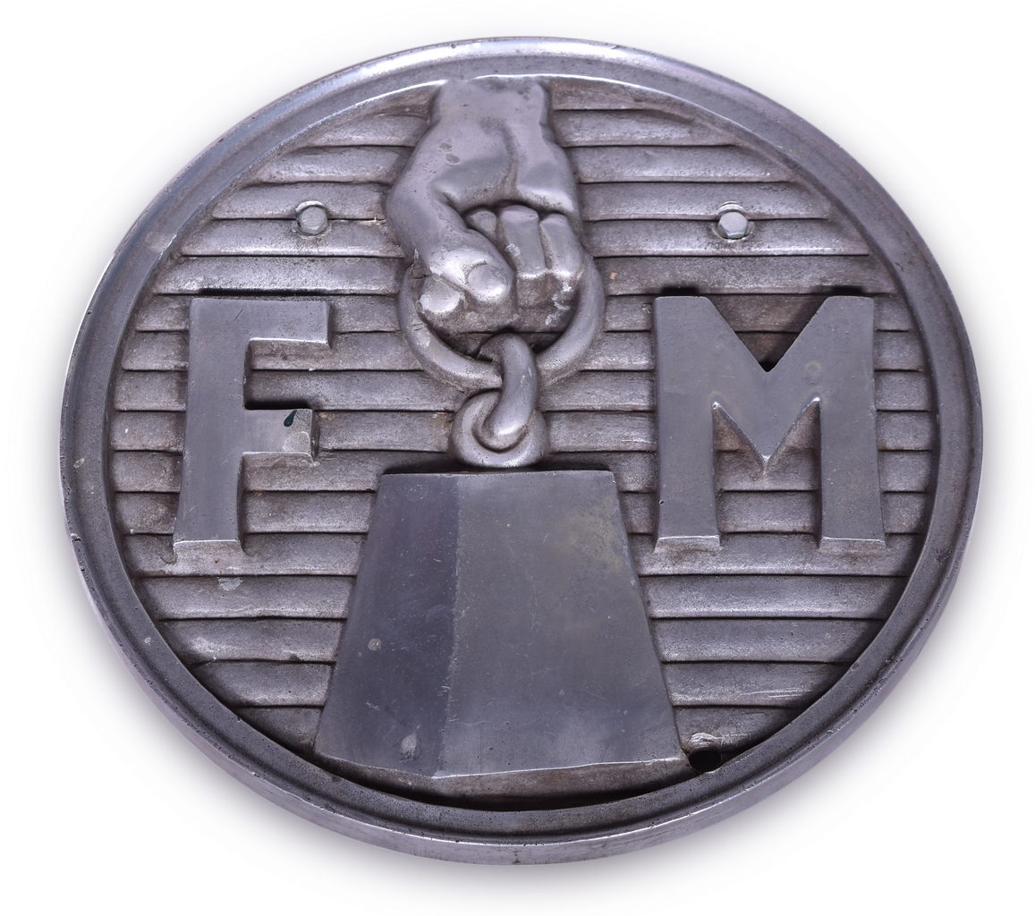 1620 - Fairbanks Morse Cast Builders Plate from Central New Jersey H-15-44 #1506 thumbnail