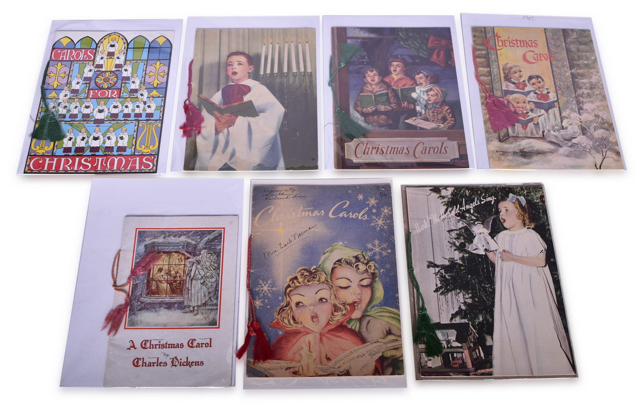 1626 - Seven Kansas City Southern Railroad Lines Christmas Carols Booklets thumbnail