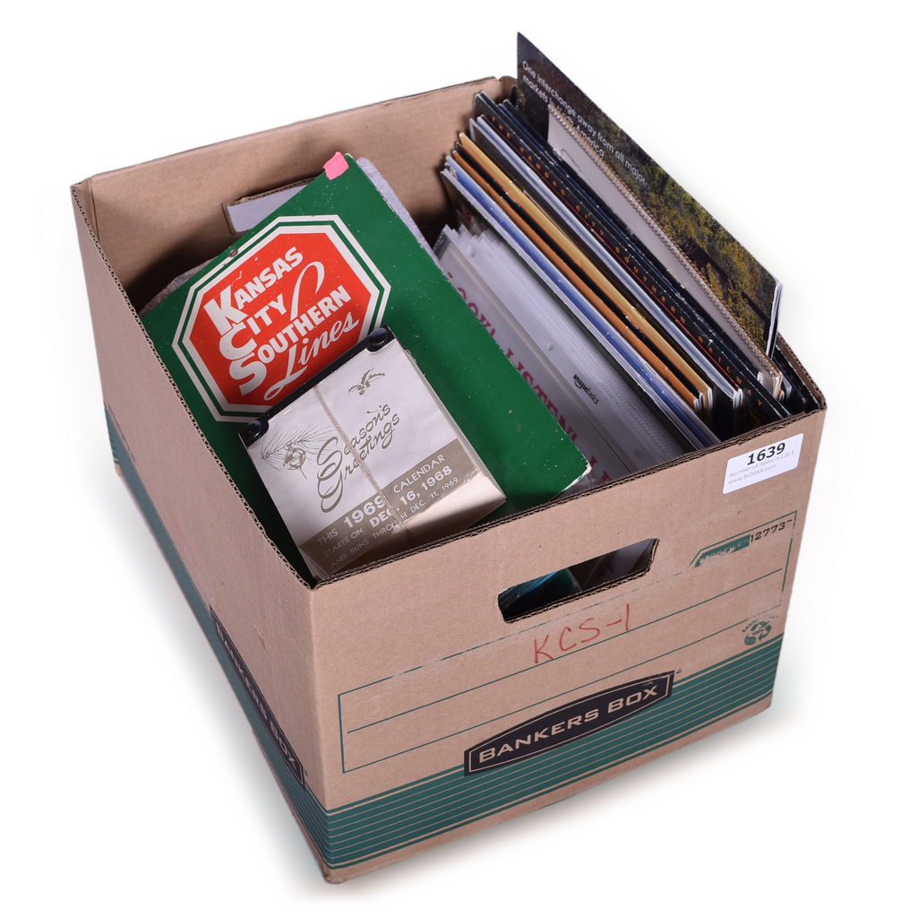 1639 - Forty-Nine Kansas City Southern Lines Railroad Wall Calendars - 1967 to 2018 thumbnail