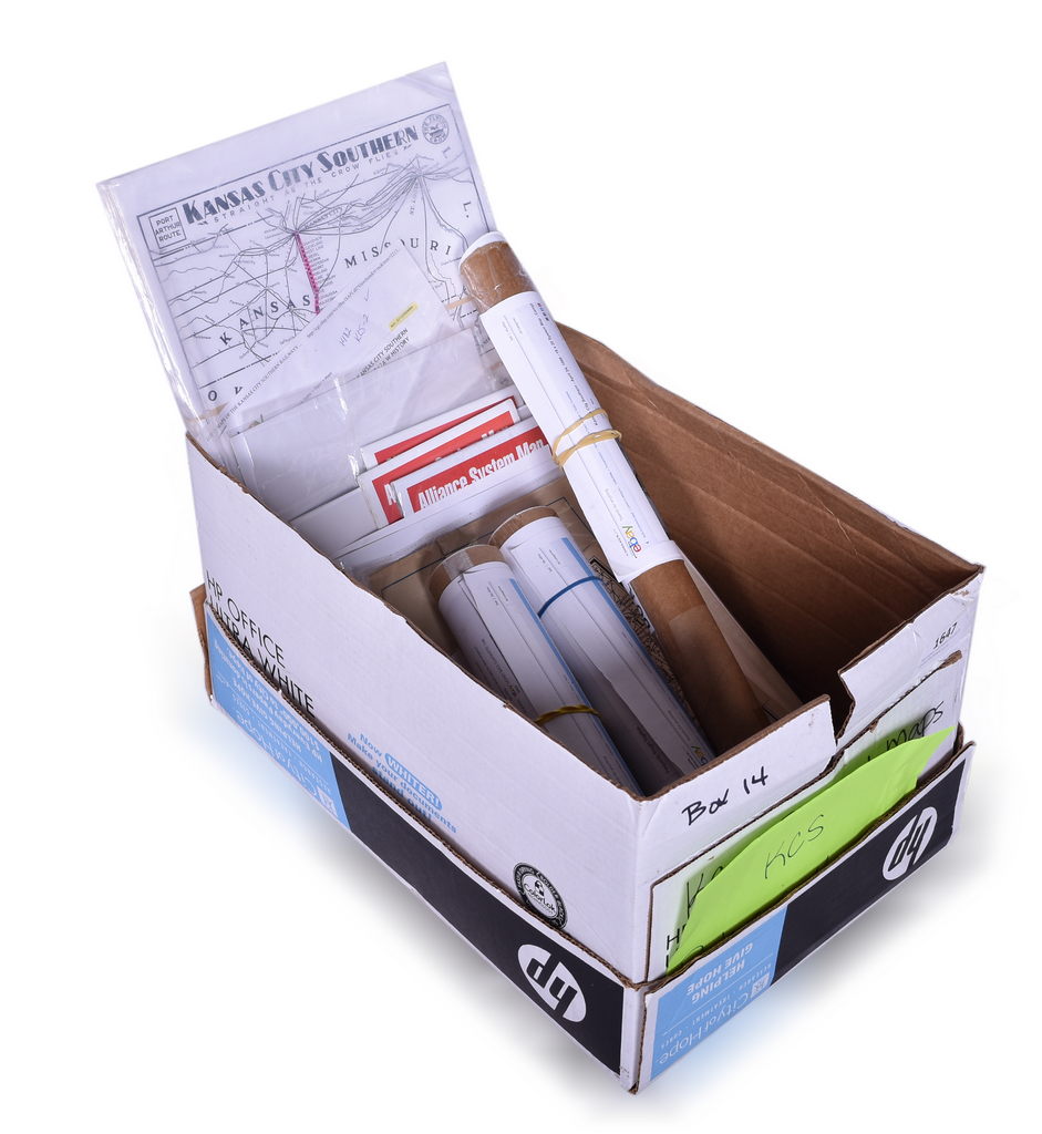 1647 - Thirty-Six Assorted Kansas City Southern Lines Railroad Maps - 1893 to 2015 thumbnail