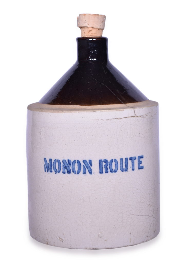 1652 - Monon Route Railroad Stoneware Jug thumbnail