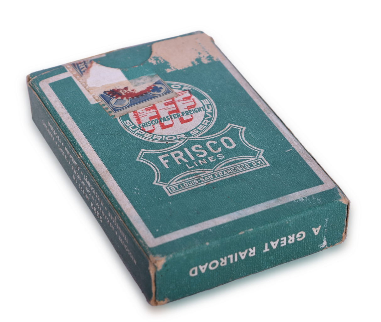 1683 - St. Louis - San Francisco Railway Frisco Lines Playing Cards thumbnail