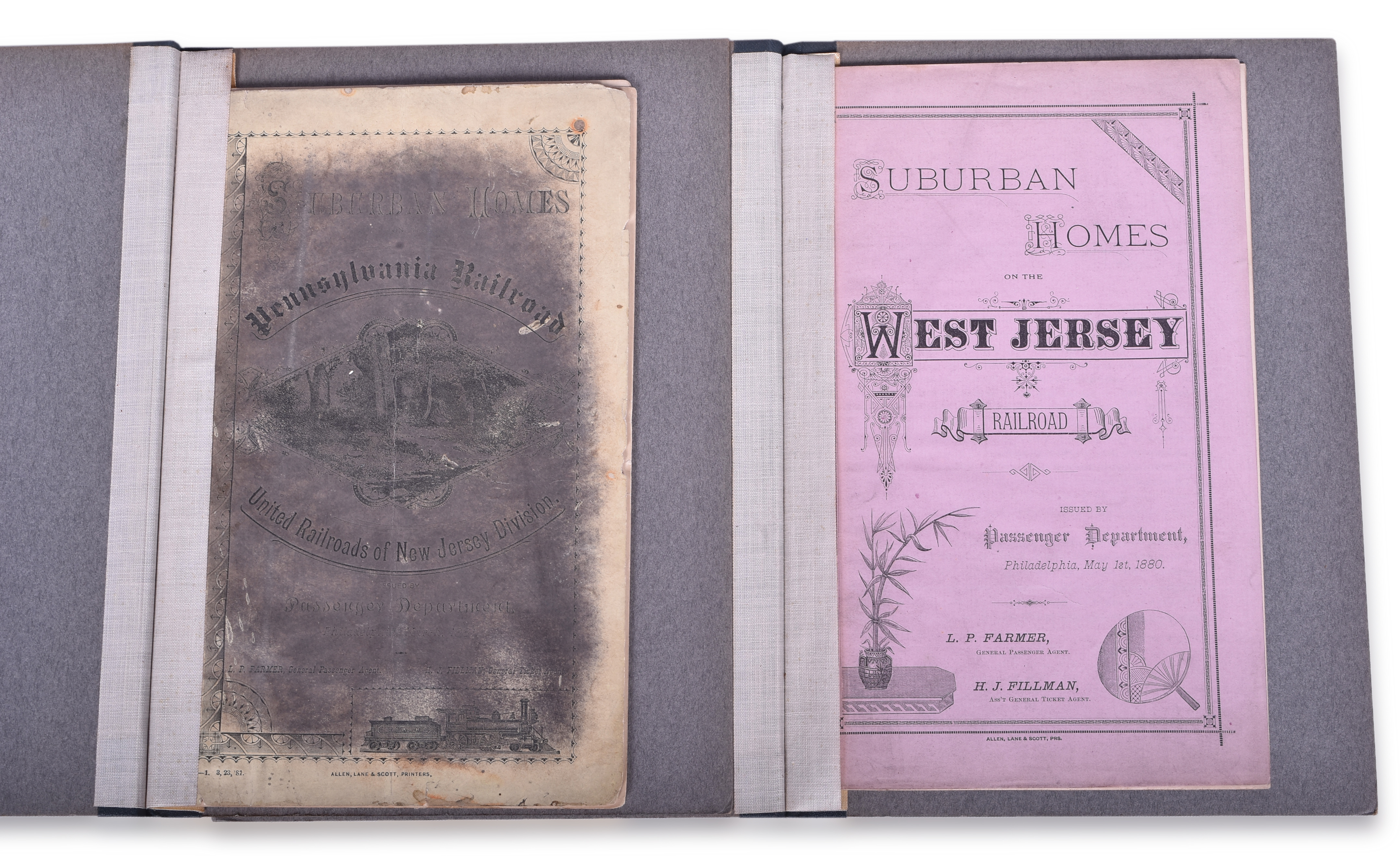 2107 - 1880 Suburban Homes on the West Jersey Railroad and 1881 Suburban Homes on the Pennsylvania Railroad thumbnail