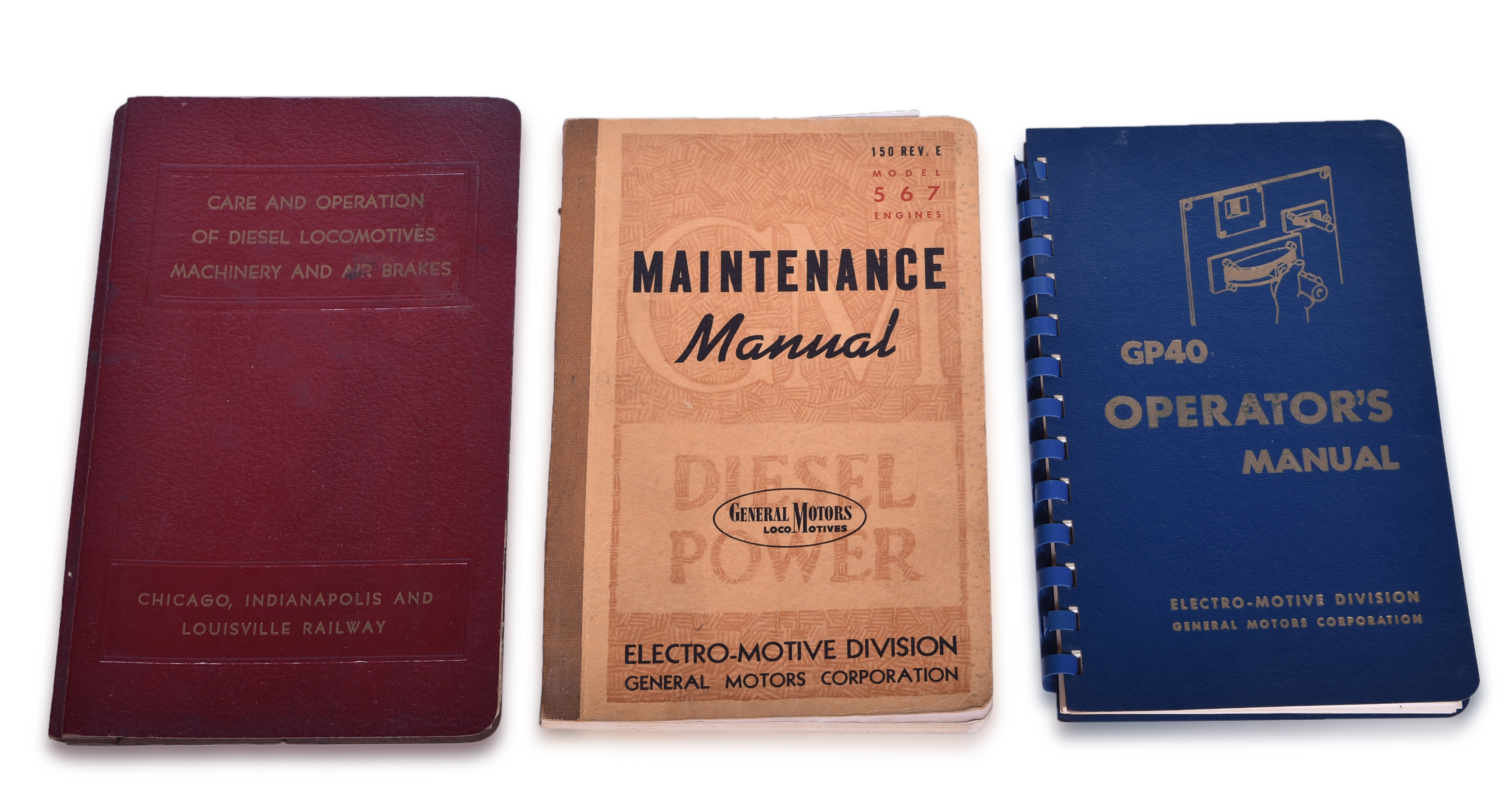 2168 - Monon and General Motors - Electro-Motive Division Locomotive Care and Operation Manuals thumbnail