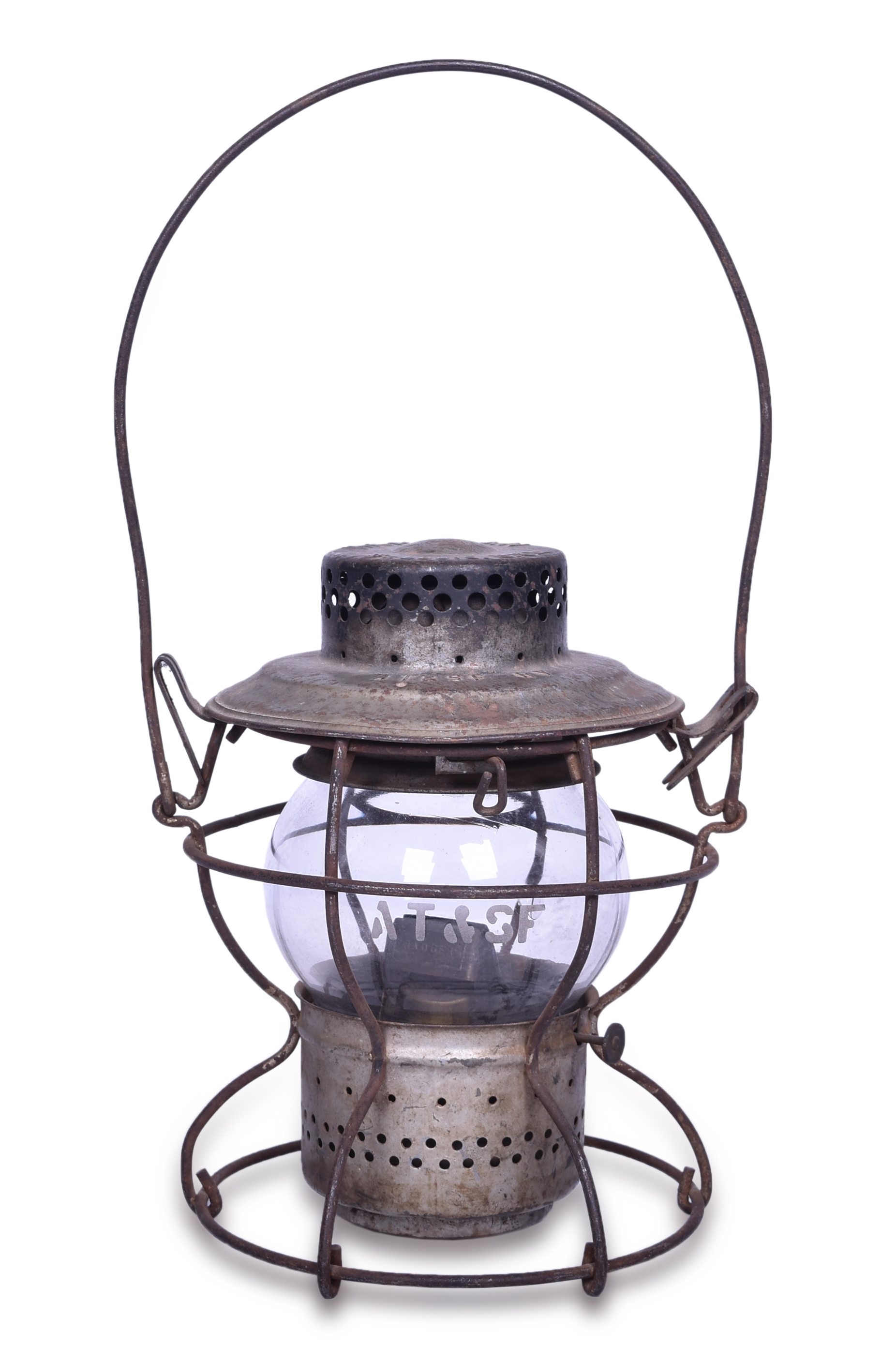 2174 - Atchison, Topeka and Santa Fe Railway Handlan Lantern thumbnail