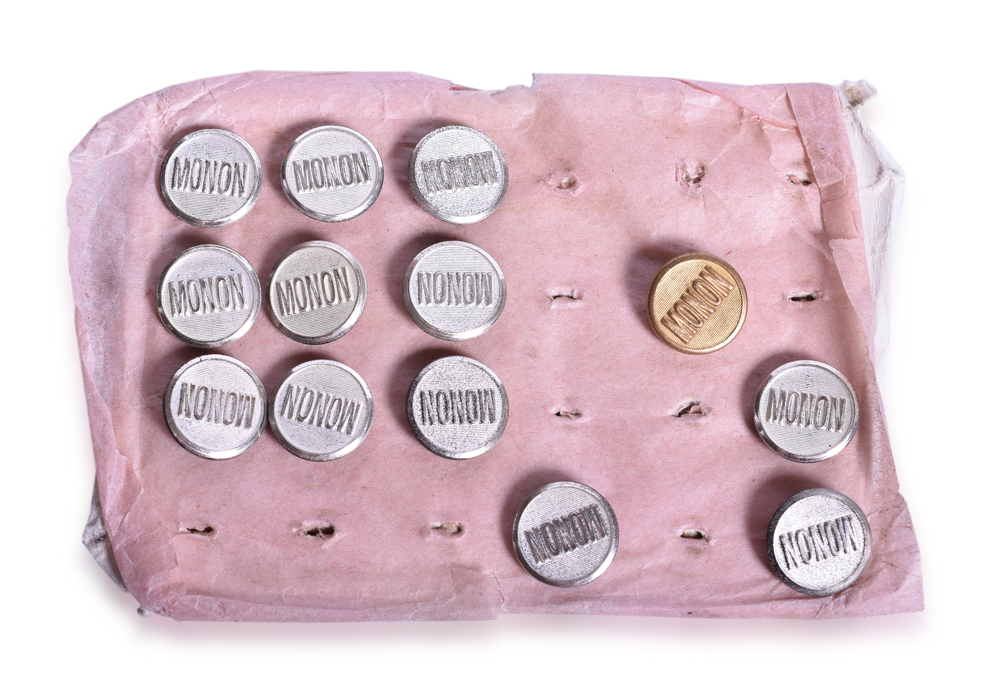 2175 - Thirteen Monon Route Railroad Uniform Buttons thumbnail