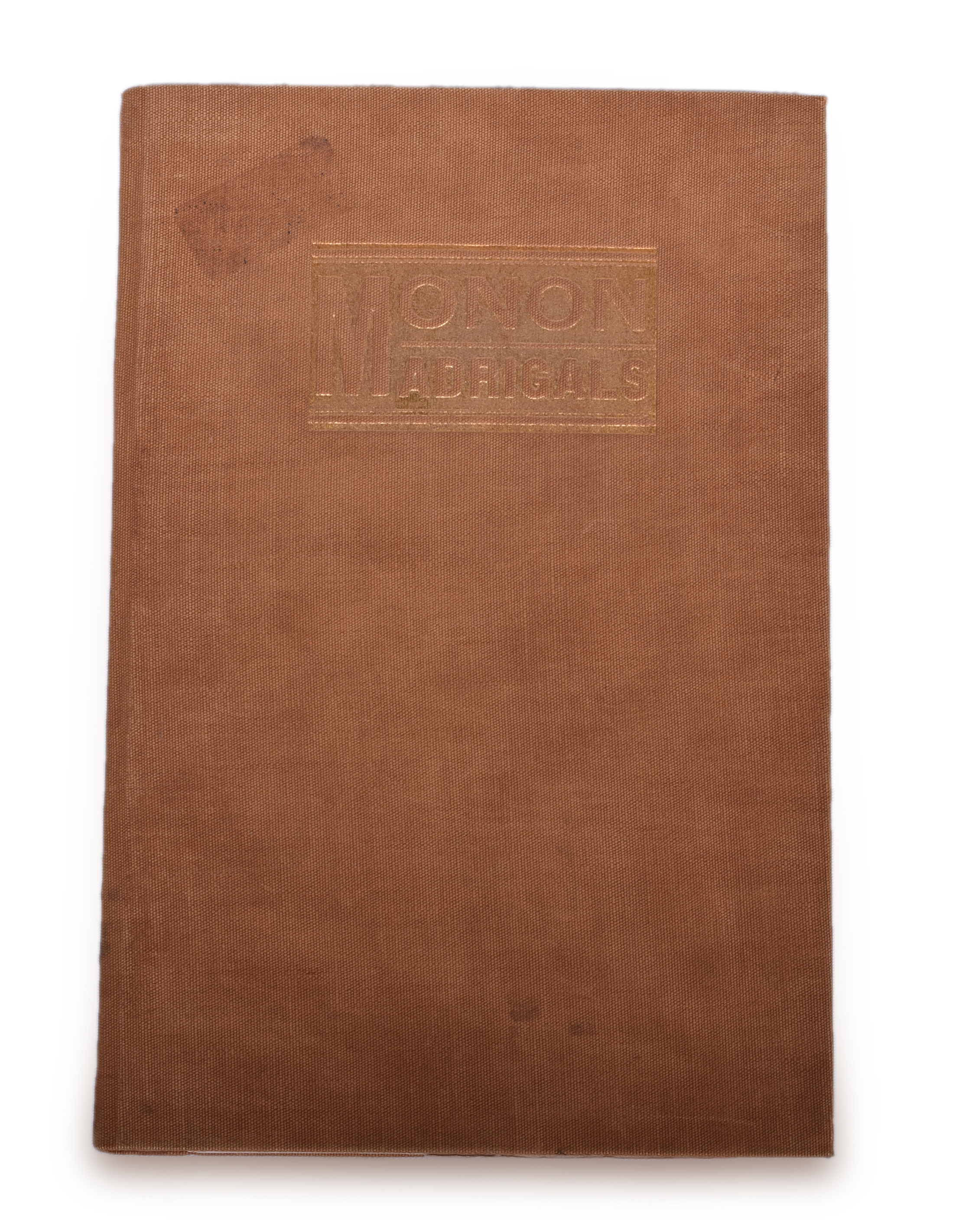 2192 - 1911 Monon Madrigals 41 Page Employee Poem Book thumbnail