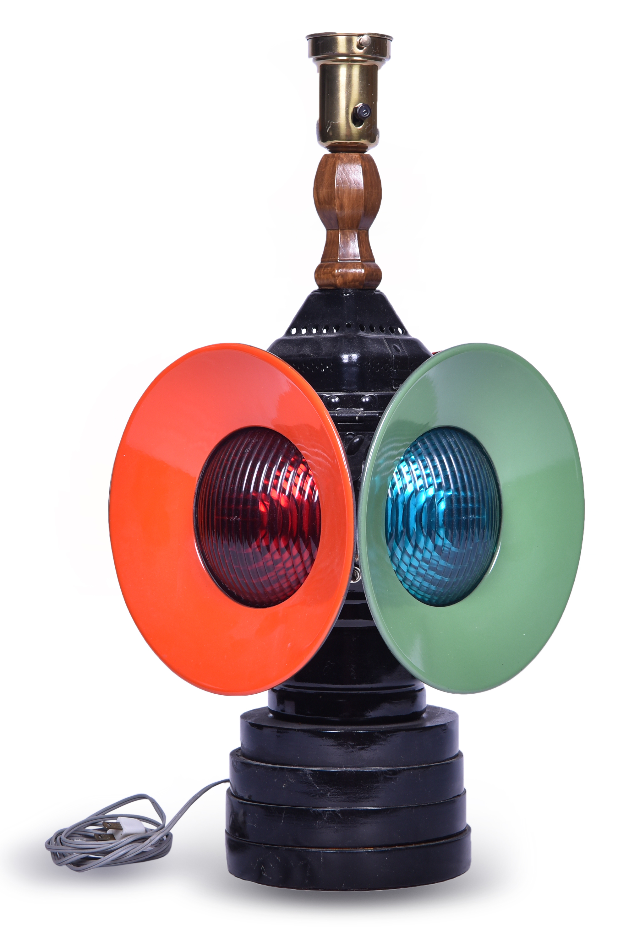 2198 - Adlake Railroad Switch Lantern Converted to Table Lamp thumbnail