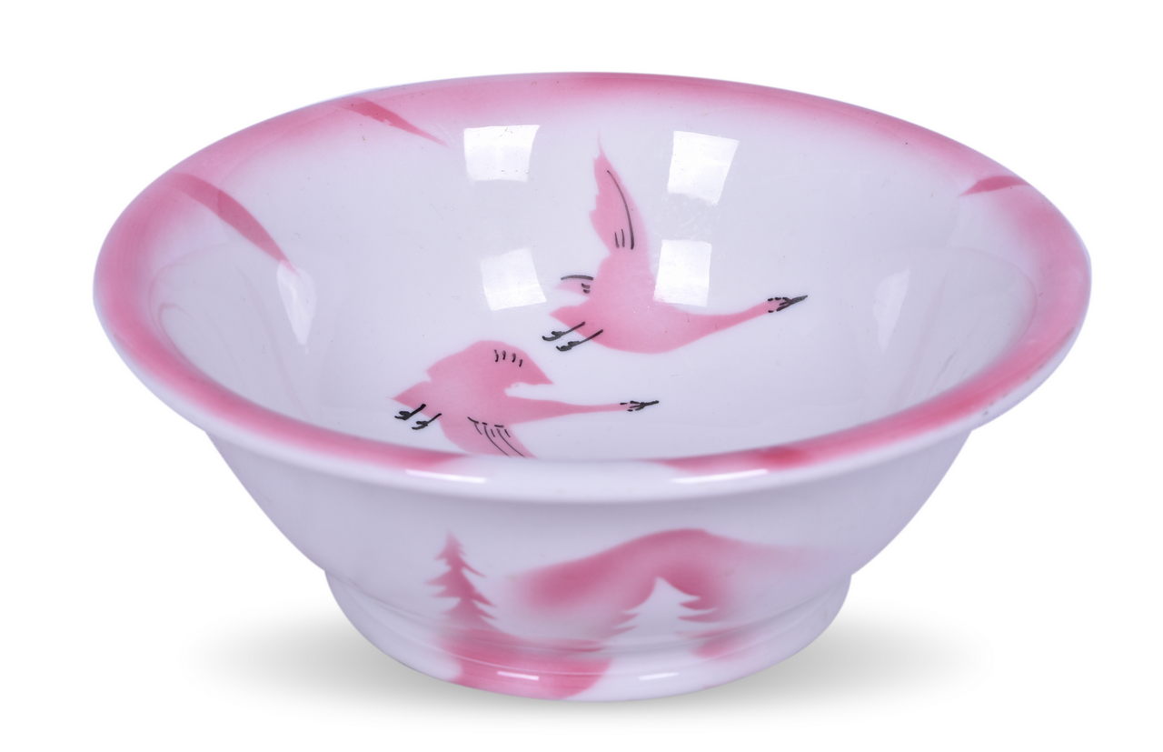 2245 - Milwaukee Road Railroad Dining Car China Traveler Large Master Salad Bowl thumbnail