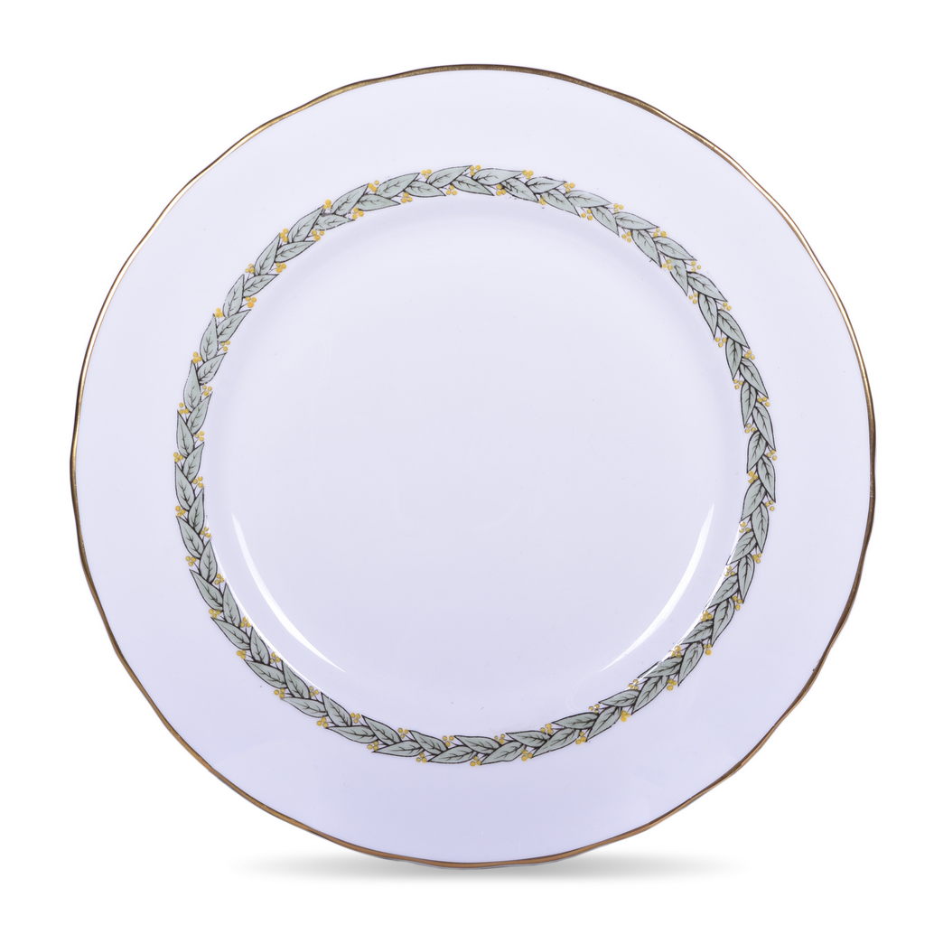 2247 - Illinois Central Railroad China Land O' Corn Dinner Plate 10 3/4