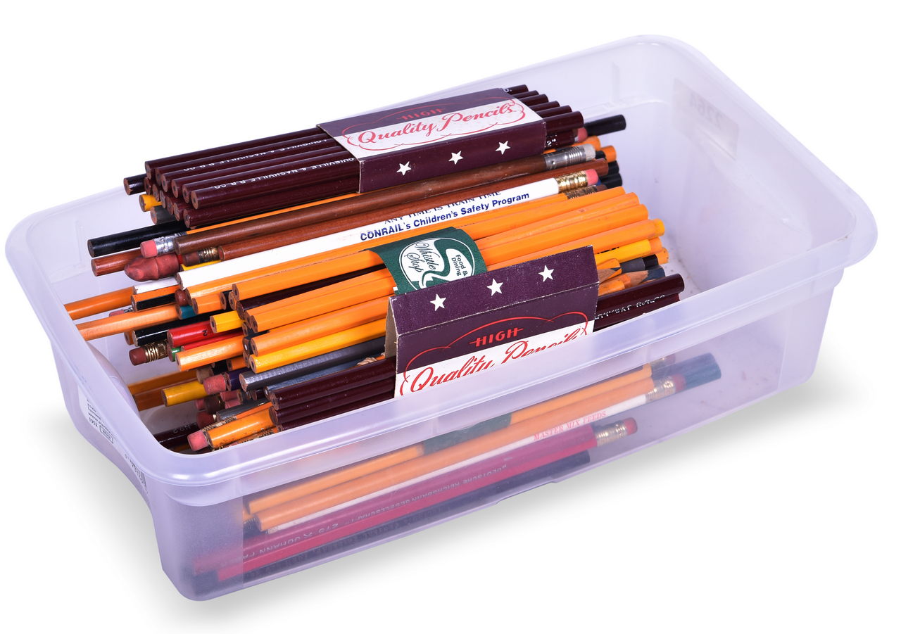 2264 - 225+ Railroad Pencils - Louisville and Nashville, Rock Island, Conrail, Missouri Pacific, and more thumbnail