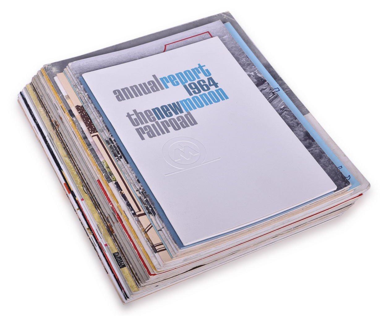 2294 - Twenty Seven Monon Railroad Annual Operating Reports 1951-1970 thumbnail