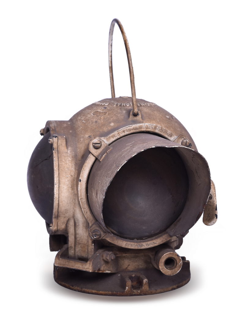 2414 - Pyle National Locomotive Marker Lamp W/ Green & Clear Lens thumbnail