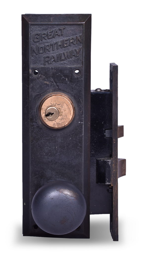2416 - Great Northern Railway Sargent & Co. Door Lock Set thumbnail