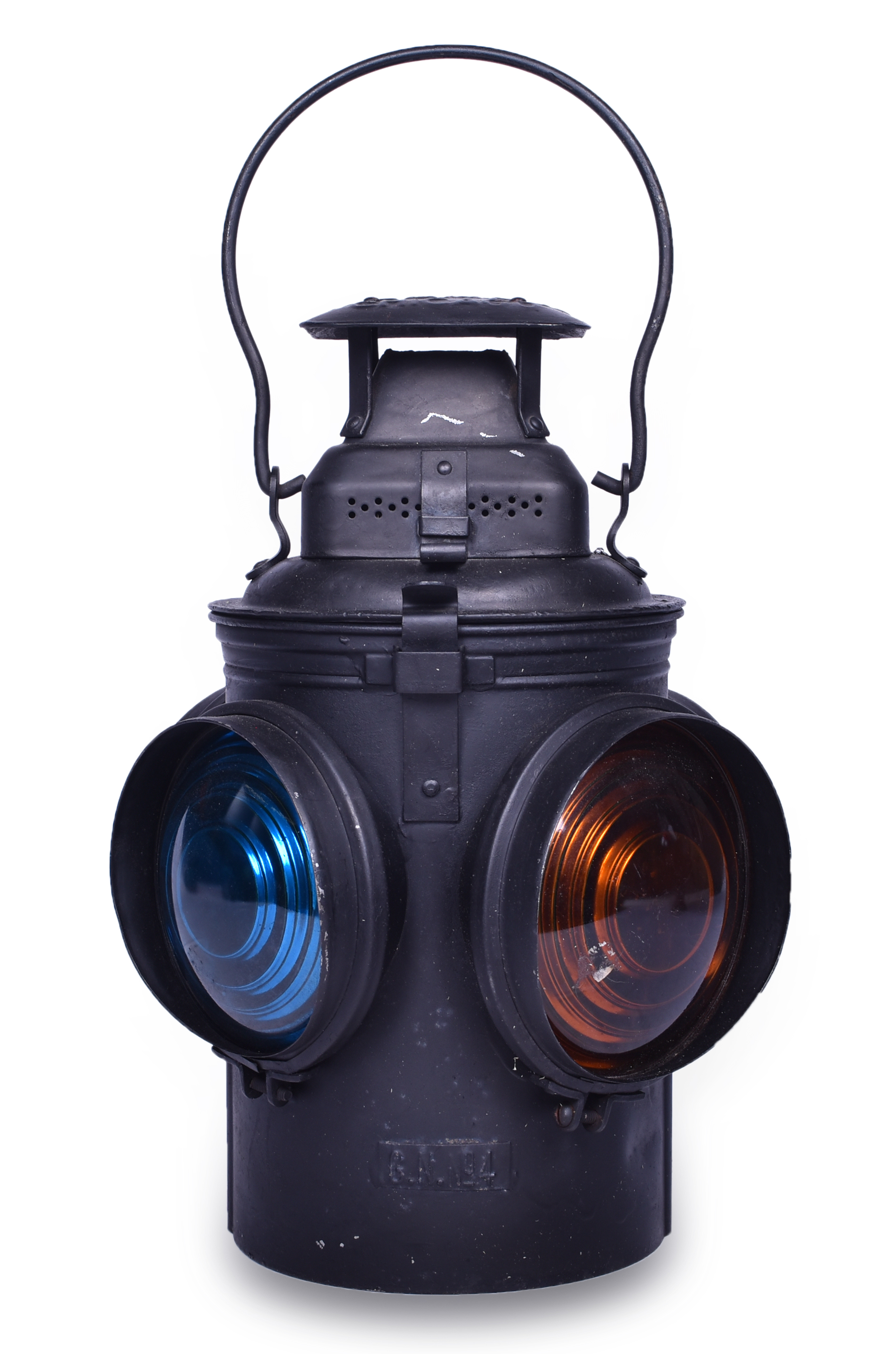 2452 - Adlake Great Northern Railroad No.4 Fork Mount Switch Lamp thumbnail