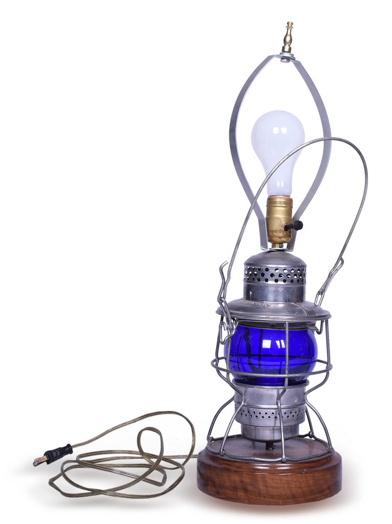2474 - Adlake Kero Monon Railroad Lantern / Table Lamp thumbnail
