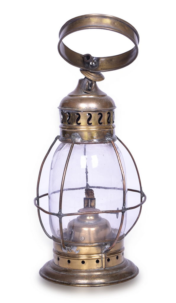 2510 - H. & J. Sangster Brass Bell Bottom Lantern thumbnail