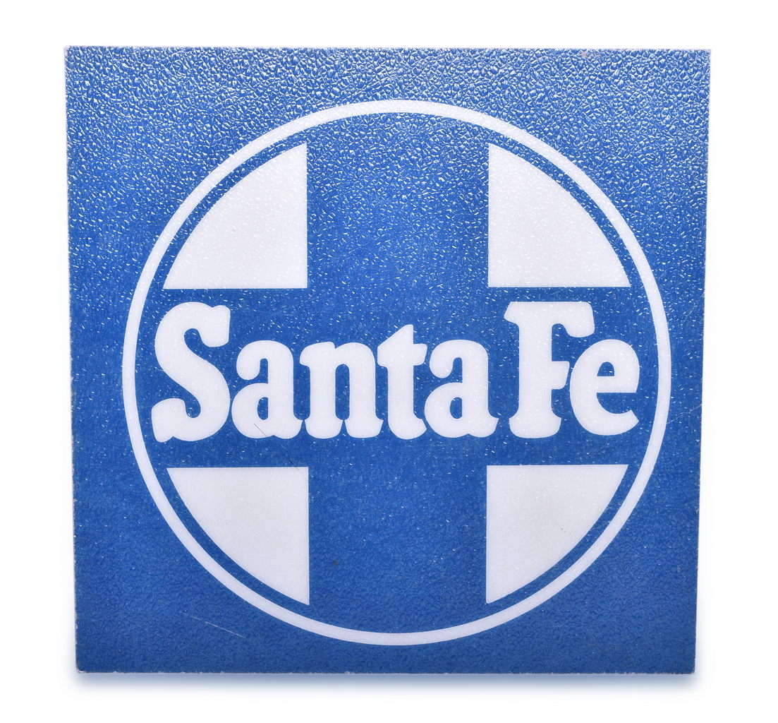 2516 - Atchison, Topeka and Santa Fe Railway Railroad fiberglass herald sign thumbnail
