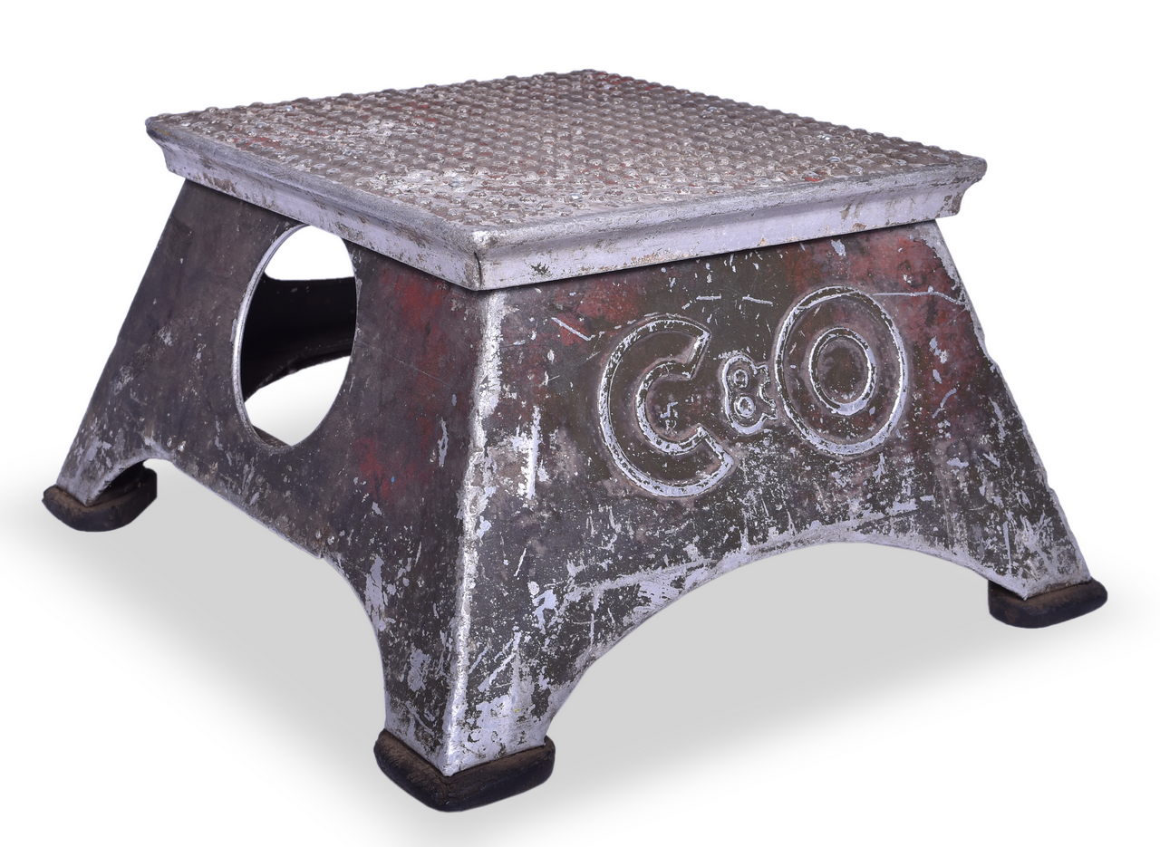 2558 - Chesapeake and Ohio Railroad Embossed Step Box thumbnail