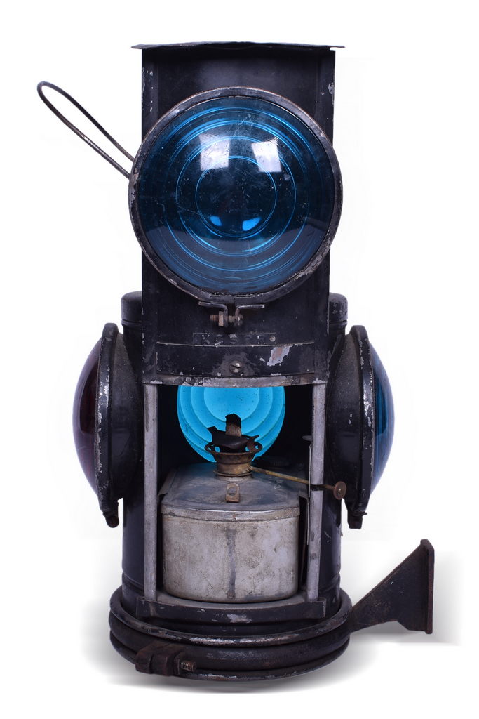 2572 - Handlan Kansas City Southern Caboose Lamp thumbnail