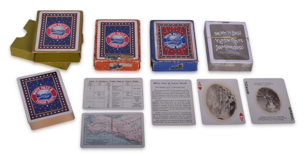 2577 - Four White Pass & Yukon Route Playing Card Decks thumbnail