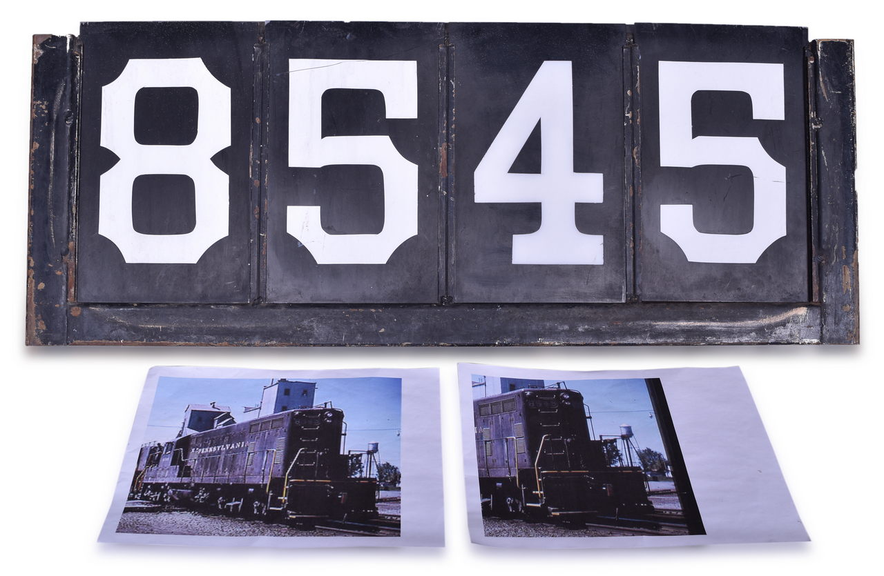 2583A - Pennsylvania Railroad GP7 Number Board and Housing #8545 thumbnail
