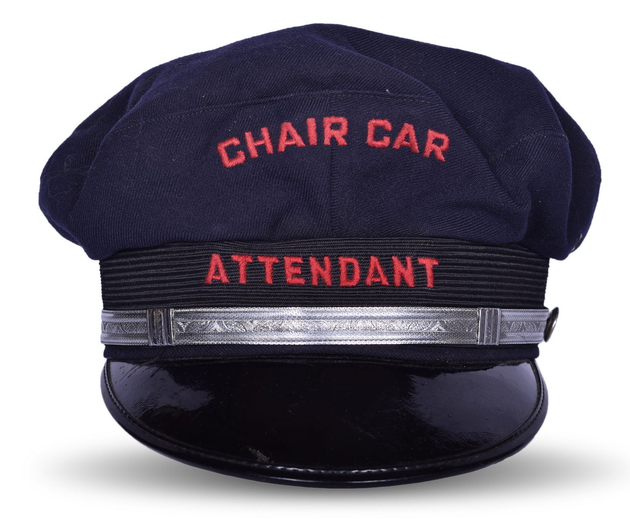 2621 - Rock Island Railroad Marcus Ruben Chair Car Attendant Cap thumbnail