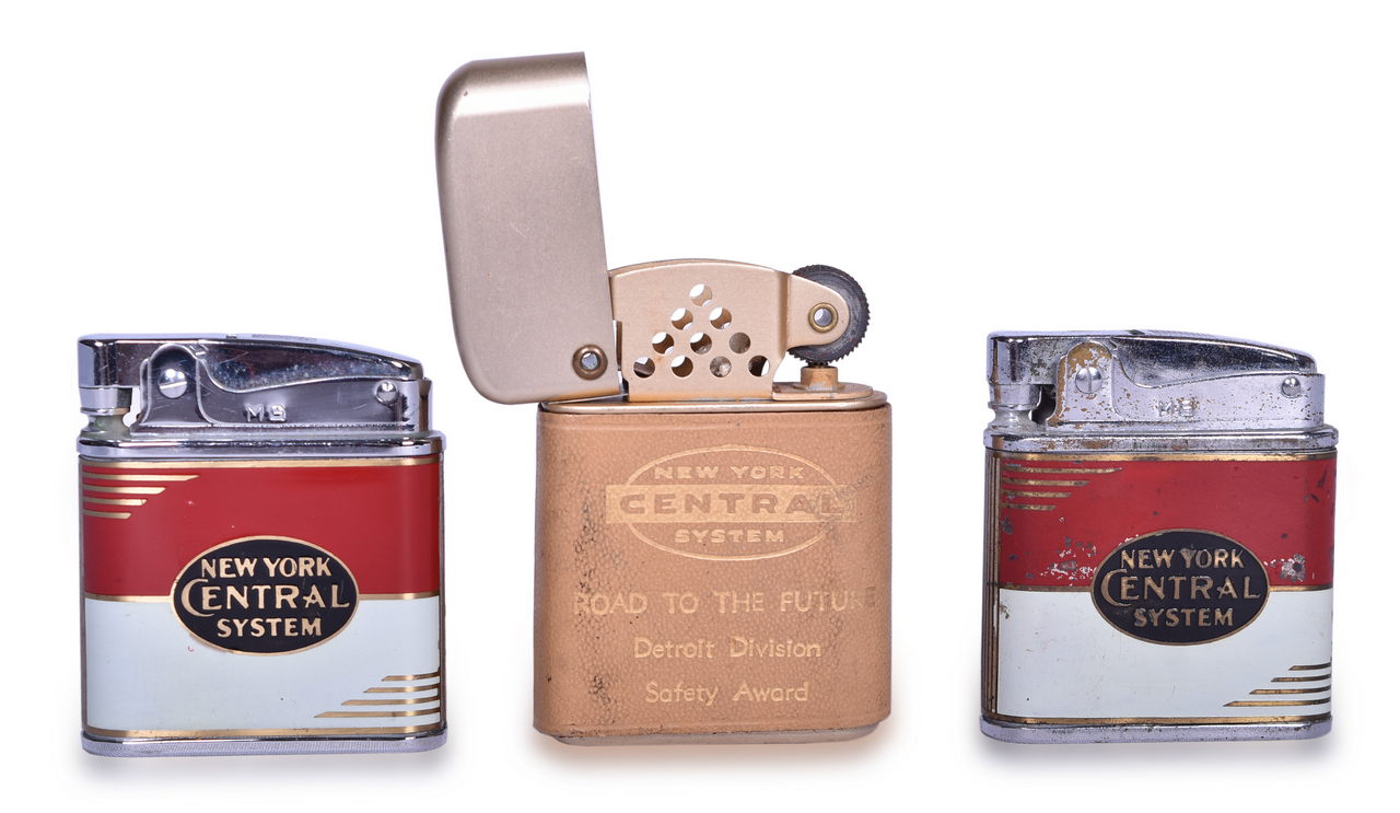 2635 - Three New York Central Railroad Lighters thumbnail